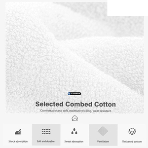 Collection de vêtements de sport, chaussettes de sport athlétiques antidérapantes, chaussettes courtes en coton personnalisées, vêtements pour les acheteurs en gros - Product Image 5