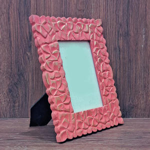 Marco de Fotos de Madera Hecho a Mano Estilo Antiguo, Decoración Rústica Vintage para el Hogar, Oficina, Mesa o Estante, Aspecto Clásico, Arte Premium - Product Image 3