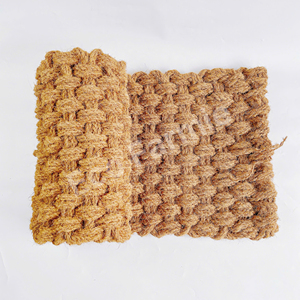 Geotextile natural woven coconut coir <b>mats</b> weaving coco fiber <b>mat</b> <b>rolls</b> exported from Vietnam - Product Image 1