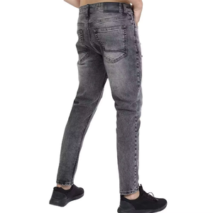 Pantalon en jean uni pour homme, très vendu, économique et de qualité, toutes saisons, fabriqué en usine, sur mesure - Product Image 2