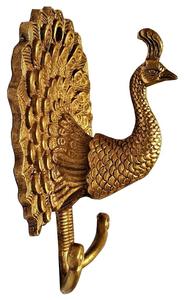 ตะขอแขวนผนังคู่แบบเรโทรฟาร์มเฮาส์ ทำจากสังกะสีและทองเหลือง สำหรับตกแต่งห้องน้ำหรือข้างเตียง - Product Image 2