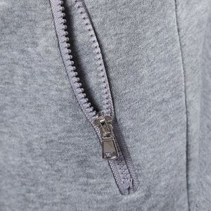 Best Custom Men's Breathable Front Zipper Hoodie 100% Cotton Eco-Friendly Winter Fashion Casual - Product Image 5