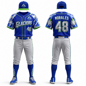 Tenue de baseball en polyester personnalisée en gros pour joueurs et entraîneurs – Vêtements de match, de terrain, de frappe, de lancer, pour l'intérieur et l'extérieur du terrain de jeu - Product Image 6