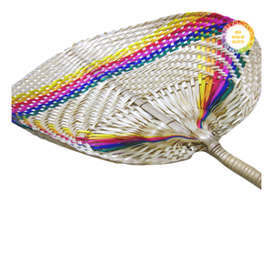 Natural Bamboo Hand <b>Fan</b> Folding Portable <b>Fan</b> Lightweight Durable <b>Handheld</b> <b>Fan</b> for Summer Event Wedding Party Custom Design - Product Image 5