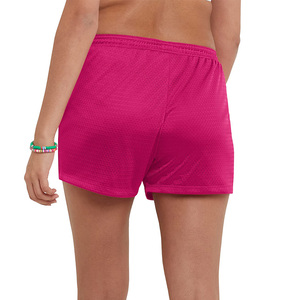 Shorts de malla de máxima comodidad hechos de poliéster de malla de calidad, flexibles, transpirables, shorts de malla de color personalizado para mujer - Product Image 6