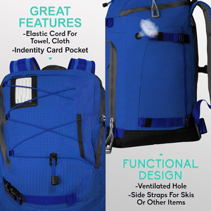 Hot Sell Ski Boot Bag Excellent for Travel With Waterproof Exterior Snowboard Boots Bags for Men Women and Youth - Product Image 3