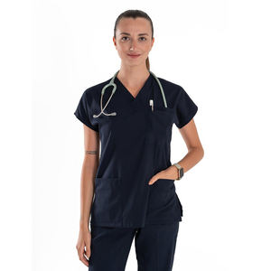 Uniforme Médico para Mujer 2026, Ropa de Trabajo para Enfermeras de Hospital, Elástica, Transpirable, Personalizable, OEM, Marca Privada, Proveedor de Fábrica - Product Image 2