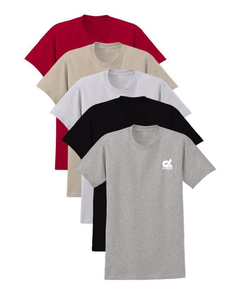 เสื้อยืดแขนสั้นสีดำสำหรับผู้ชาย DUBBIX ทรงปกติ แห้งเร็ว ผ้าเจอร์ซีย์ 100% คอตตอน คอกลม สไตล์ลำลอง ป้องกันขนร่วง และระบายอากาศได้ดี - Product Image 2