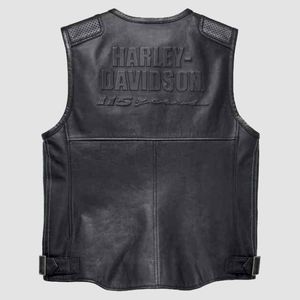 Chaleco Harley para Hombre en Negro - Product Image 1