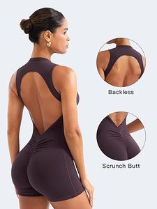 Compression Yoga <b>Leggings</b> with Flexible Spandex Knitted Fabric Solid <b>Pattern</b> Breathable for Women - Product Image 2