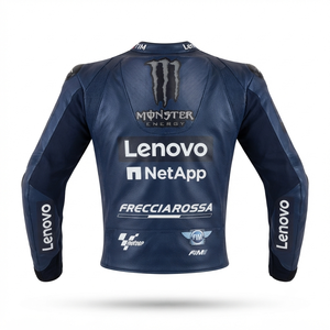 Men’s MotoCP <b>Racing</b> <b>Jacket</b>/Chaquetta Premium Motorcycle Leather Protection Level 2 CE Certified - Product Image 2