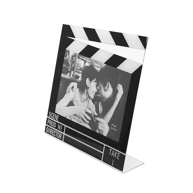 6x4" Classic Fashion Black Tabletop Photo Frame