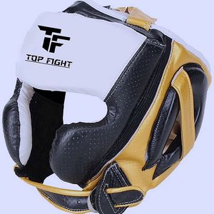 Protector de Cabeza de Boxeo Personalizado OEM, Casco de Cuero Integral para Entrenamiento, Protector de Cabeza para MMA, Muay Thai y Artes Marciales - Product Image 5