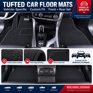 Tapis de sol de voiture sur mesure à couverture intégrale, imperméables et antidérapants, doublure de sol automobile OEM ODM - Product Image 2