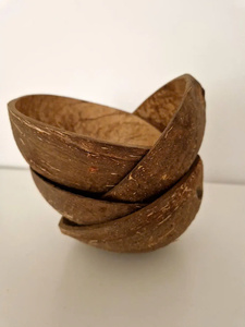 Trending 2026 Natural Half <b>Coconut</b> Shell Ice Cream Bowl Eco-Friendly Dessert <b>Cups</b> Wholesale From Eco2go Vietnam - Product Image 5