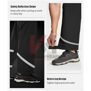 Ropa Deportiva Impermeable, Chaqueta Cortavientos, Chándal para Hombre, Sudadera con Capucha y Pantalones para Correr, Proveedor OEM - Product Image 5