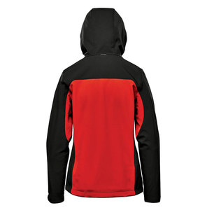 EASYFIT INDUSTRIES Formal Solid Softshell Jacket Hooded Waterproof Windproof Unisex Autumn Pullover Closure <b>Polyester</b>/Cotton - Product Image 2