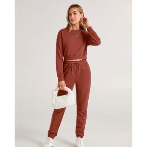 Ensemble de survêtement pour femme, best-seller de l'automne, personnalisable avec broderie, respirant et coupe ample - Product Image 6