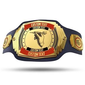 Ceintures personnalisées OEM ODM avec texte, logo, photo, titre pour les jeux, les récompenses d'entreprise, les cadeaux, vos propres ceintures de championnat - Product Image 2