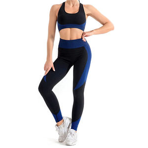Diseña Tu Propio Conjunto de Yoga para Mujer, 2 Piezas, Sólido, Transpirable, Ropa Deportiva, Nuevo Estilo en Venta - Product Image 5
