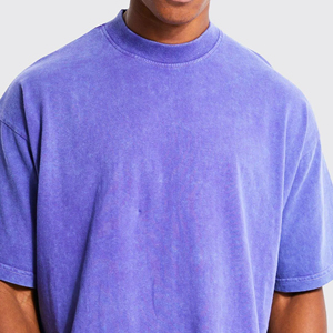 T-shirts personnalisés pour hommes, style streetwear hip-hop, surdimensionnés, écologiques – Épais, 100 % polyester, respirant, séchage rapide, épaules tombantes, grandes tailles - Product Image 3