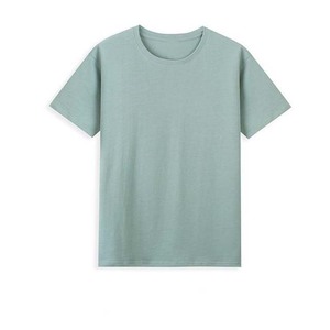 Camiseta Unisex Amarilla de Algodón, Cuello Redondo, Manga Corta, Logotipo Estampado, Tejido Jersey Informal, Transpirable, para Todas las Temporadas, Corte Regular - Product Image 4