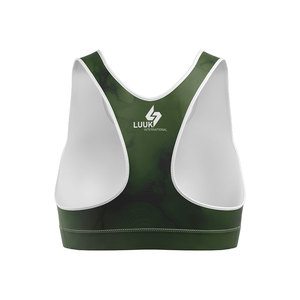 Customized Direct Factory Made Seamless Racerback Sports Bra Women High Impact <b>Running</b> Fitness Workout Bra - Product Image 6