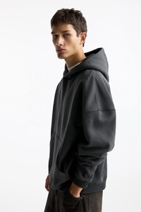 Sudadera con capucha extragrande de peso pesado personalizada para hombre, ropa de calle en blanco, Jersey OEM, proveedor al por mayor - Product Image 5