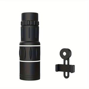 8x42mm Mini telescopio ottico professionale portatile nero ABS corpo in resina per il campeggio Bird Watching giocattoli scientifici educativi - Product Image 6