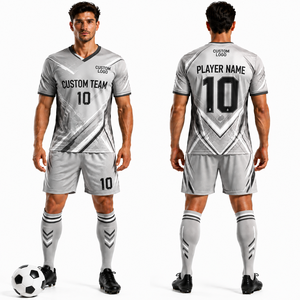 ชุดยูนิฟอร์มฟุตบอลสำหรับโรงเรียน เสื้อ กางเกง ถุงเท้า ชุดเซ็ต ใส่สบาย สำหรับฝึกซ้อม แข่งขัน ลีก ชมรม วิทยาลัย ผู้ใหญ่ ชาย หญิง ระดับมืออาชีพ - Product Image 3