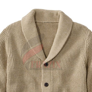 Men Knitted Cardigan Button <b>Down</b> Long Sleeve Soft Warm Casual Office Work Outdoor Apparel Men Fashionable Knitted Cardigan - Product Image 2