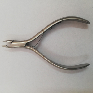 Coupe-cuticules et pinces à ongles en acier inoxydable allemand poli miroir, couleurs blanc, noir, or, avec lames Sarp - Product Image 3