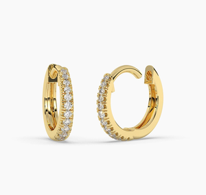 Exclusive 14KT Gold Lab <b>Diamond</b> Brilliant Cut Filled Vintage <b>Dangle</b> <b>Earrings</b> IGI Certified Gold Plated Women Fashion Jewelry - Product Image 1