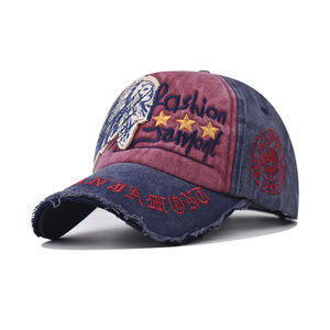 Gorra de Béisbol Vintage de 6 Paneles, Bordada, de Mezclilla, Ajustable, Unisex, para Adultos, 54-60 cm - Product Image 3