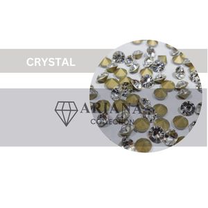 Piedras de Cristal Chaton de Primera Calidad para Joyería, Piedras de Cristal Facetadas con Reverso Puntiagudo, Gemas de Vidrio Sueltas para Manualidades - Product Image 2