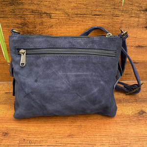 2025 moda mujer Sling bandolera señoras alta calidad gamuza cuero flecos pequeño bolso de hombro señoras borla bolso monedero - Product Image 4