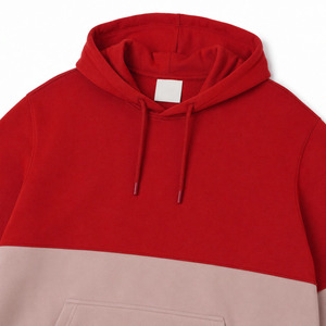 เสื้อฮู้ดดี้ผู้ชายทรงปกติ ผ้าเนื้อหนัก สีพื้น ลำลอง มีกระเป๋าหน้า ผลิตจากผ้าโพลีเอสเตอร์/คอตตอน ทอแบบเฟรนช์เทอร์รี่ น้ำหนัก 230 กรัม แบบเรียบ - Product Image 5