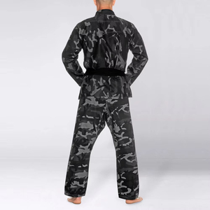 Kimono de BJJ con Cuello Reforzado, Costuras Resistentes, Ligero, de Secado Rápido, Diseño Camuflado - Product Image 6