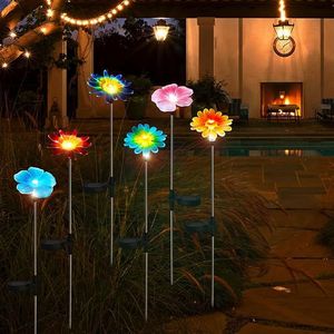 EiGreen Set di 6 Luci Solari Decorative da Giardino con Picchetto per Esterni - Product Image 2