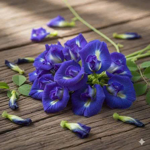 EXPAD Butterfly Pea Flower Powder Organic <b>Slimming</b> Herbal <b>Tea</b> Bagged Vietnam - Product Image 1