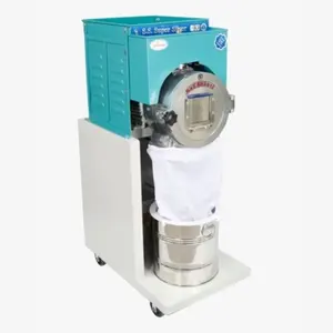 Heavy Duty 5HP Pulverizer Machine Doble tambor MS Body Monofásico Ideal para la molienda de alimentos y especias - Product Image 3