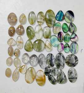 Natural Mix Gemstone Cabochon Wholesale Bulk Lot Loose Gemstones for Jewelry Making Pendant Ring Earrings - Product Image 5