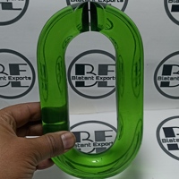 Chaînes de maillons en résine transparente colorée pour projets de décoration murale DIY, accessoires de rideau style ange pour séparateur de pièce