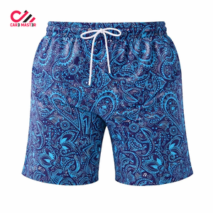 Shorts de Baño Casuales de Verano para Hombre, Cintura Elástica, 100% Poliéster con Malla, Shorts de Playa con Cordón de Nylon, Shorts Deportivos para Correr - Product Image 4
