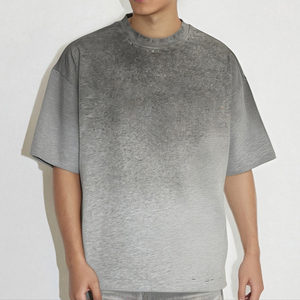 เสื้อยืดผู้ชายทรงปกติ ผ้าฝ้าย 100% น้ำหนัก 280 กรัม เป็นมิตรกับสิ่งแวดล้อม ระบายอากาศได้ดี แห้งเร็ว สวมใส่สบาย แขนสั้น - Product Image 2