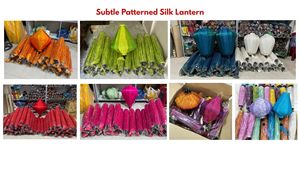 Vietnam Traditional Hoi An <b>Lantern</b> Handmade Silk Hanging Home Decoration Wholesale - Product Image 6