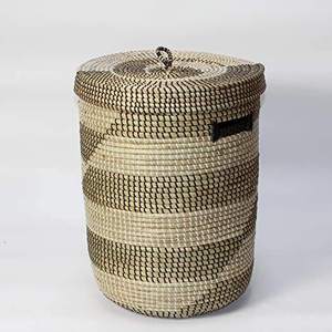 Wicker <b>Laundry</b> Basket Handmade Woven <b>Storage</b> Hamper for Bathroom <b>Organization</b> Wholesale Supplier Vietnam - Product Image 5