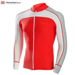 Camisas de compresión de manga larga para hombre, ropa de gimnasio para surfear, con logotipo personalizado, BJJ, protector contra sarpullido, sublimación, OEM - Product Image 4