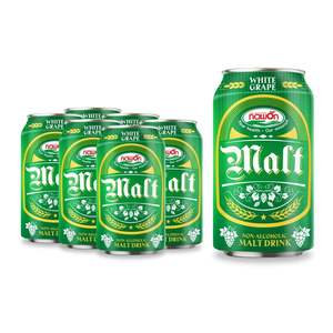 Nouveautés Boissons MALT sans alcool 330ml en canette, saveur bière gazeuse, boisson gazeuse Nawon, fabrication OEM/ODM, faible MOQ - Product Image 1