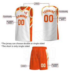 Uniforme de basket-ball réversible au design unique, faible MOQ, léger - Product Image 3